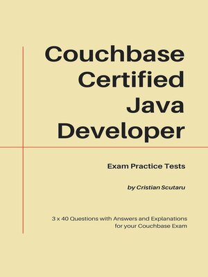 cover image of Couchbase Certified Java Developer